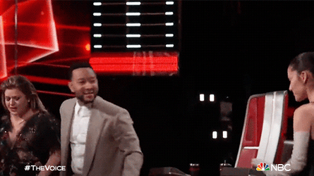 Pumped John Legend The Voice GIF