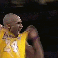 Pumped Up Kobe Bryant NBA GIF
