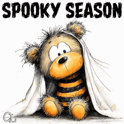 Pumpkin Flying On Broom Spook Season Is Here GIF