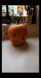 Pumpkin Light Dance Beat GIF