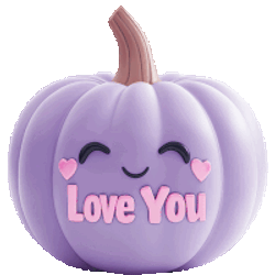 Pumpkin Pastel Sticker GIF