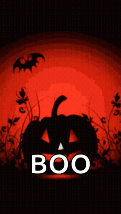 Pumpkin Saying Boo