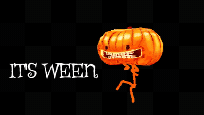 Pumpkin Saying It's Ween GIF