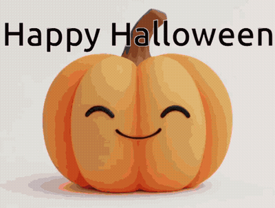 Pumpkin Smiling Happy Halloween GIF