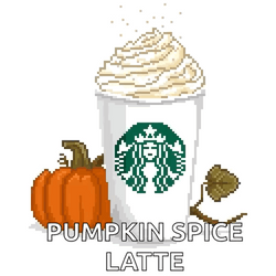 Pumpkin Spice Latte On Sunny Day GIF