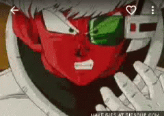 Punch In The Face Goku Dragon Ball Z GIF