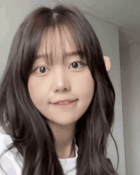 Punching Korean Cutie GIF