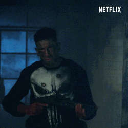 Punisher Frank Castle Gun Shot GIF