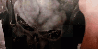 Punisher Skull Close Up GIF