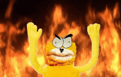 Puppet IC Offender Yellow Burn It GIF