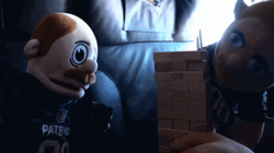Puppet Inside A Plane Turbulence GIF