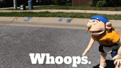 Puppet Jeffy Whoops GIF