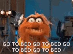 Puppet Repeated Go Bedtime GIF