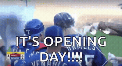 Puppet With Cigarette On Baseball Field Saying Who's Ready For Baseball GIF