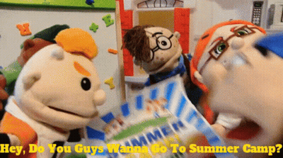 Puppets Around Summer Camp Snacks Bag GIF