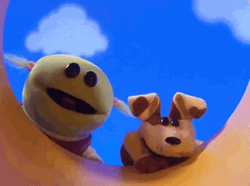 Puppets Being Curious GIF
