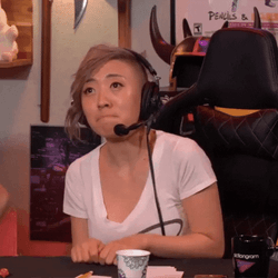 Puppy Dog Eyes Asian Vlogger GIF