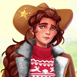 Puppy Dog Eyes Sad Cowgirl GIF