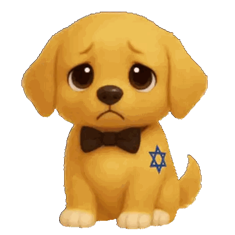Puppy With Bow Tie And Star Sticker