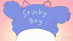 Puppycat Dressing Up Bee And Puppycat GIF