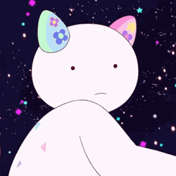 Puppycat Waving Bee And Puppycat GIF