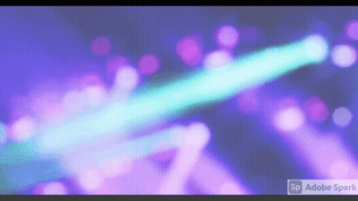 Purple And Blue Background With Adobe Spark GIF