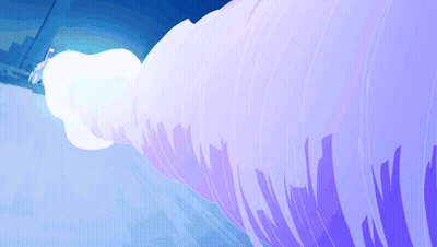 Purple And Blue Background With Light GIF