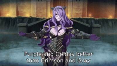 Purple And Gold Is Better Than Crimson And Gray GIF