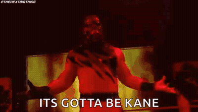 Purple And Pink Background Saying Its Gotta Be Kane GIF