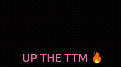 Purple And Pink Logo Saying Up The Ttm GIF