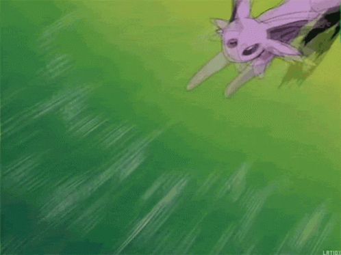 Purple And White Animal With Latinx Text GIF