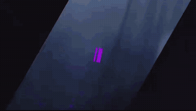 Purple And White Graphic Letter I GIF