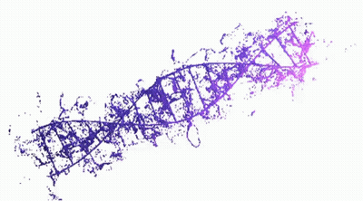 Purple And White Rocket GIF