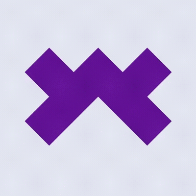 Purple And White Squares Are Arranged In A Diagonal Pattern GIF