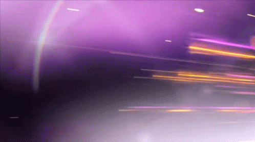 Purple And Yellow Background With Rainbow GIF