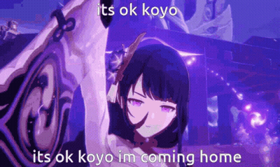 Purple Anime Girl Holding Sword GIF