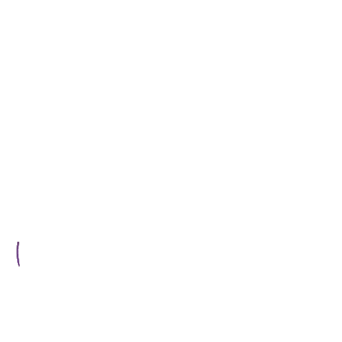 Purple Arrow Swirl Sticker