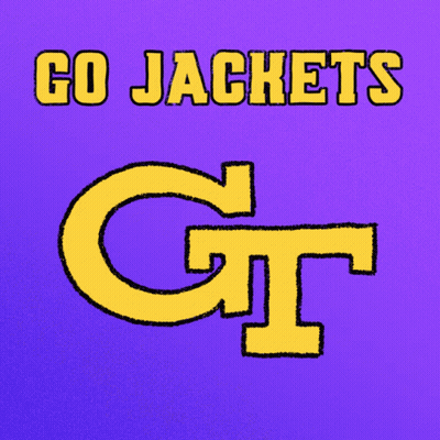 Purple Background Bee Jackets GIF