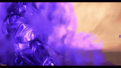 Purple Background Me When I Bring The Shadow GIF