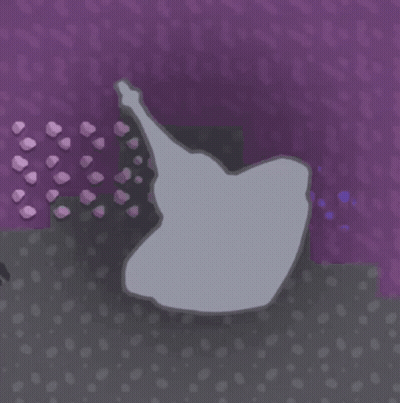 Purple Background Person Laying Silhouette GIF