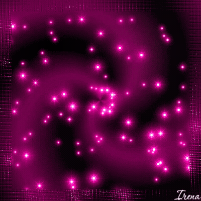 Purple Background Pink Stars Irena GIF