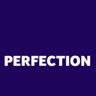 Purple Background Progress Perfection Pink Letters GIF