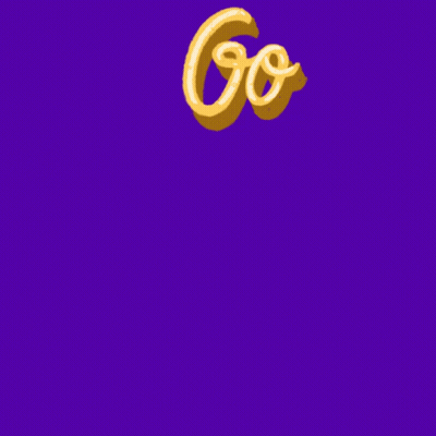Purple Background Saying Go Vote Minnesota GIF