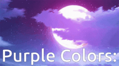 Purple Background Saying Purple Colors GIF