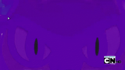 Purple Background With Cartoon Network Logo