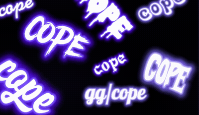 Purple Background With Cope GIF