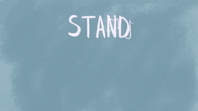 Purple Background With For A Painted In Blue GIF