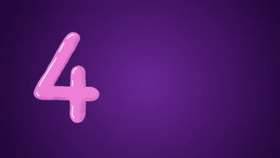 Purple Background With Pink Heart Saying Post GIF