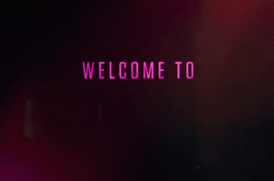 Purple Background With Pink Welcome To GIF