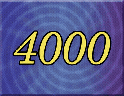 Purple Background With Yellow Number 2292 GIF